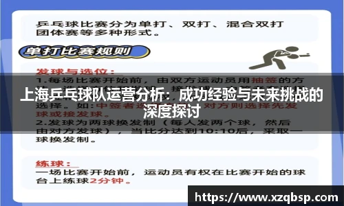 上海乒乓球队运营分析：成功经验与未来挑战的深度探讨